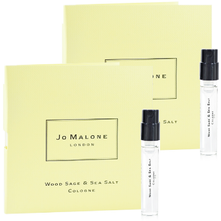 แพ็คคู่สุดคุ้ม!! Jo Malone Wood Sage And Sea Salt Cologne 1.5 ml 